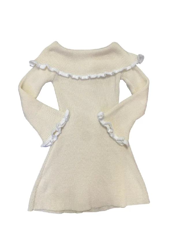 Ivory SHEIN Dress Women's