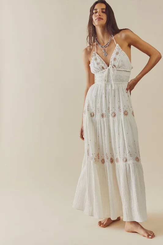 Real Love Embroidered Dress