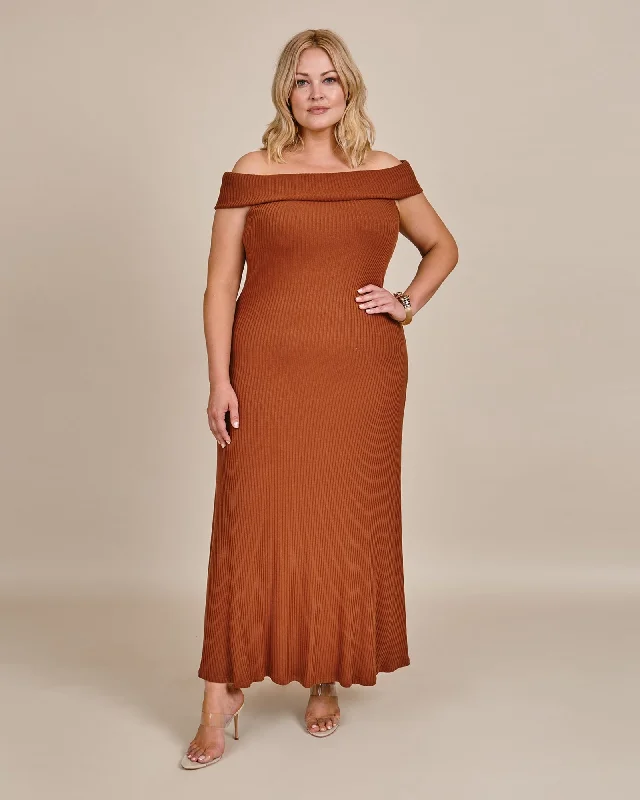 Imogen Dress | Brown