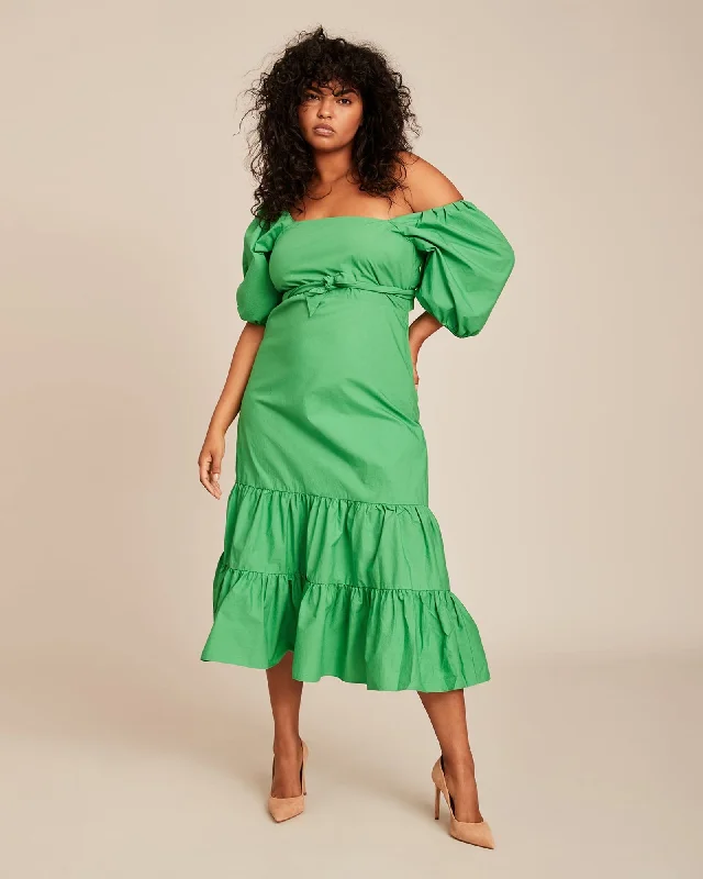 Cynthia Dress | GREEN