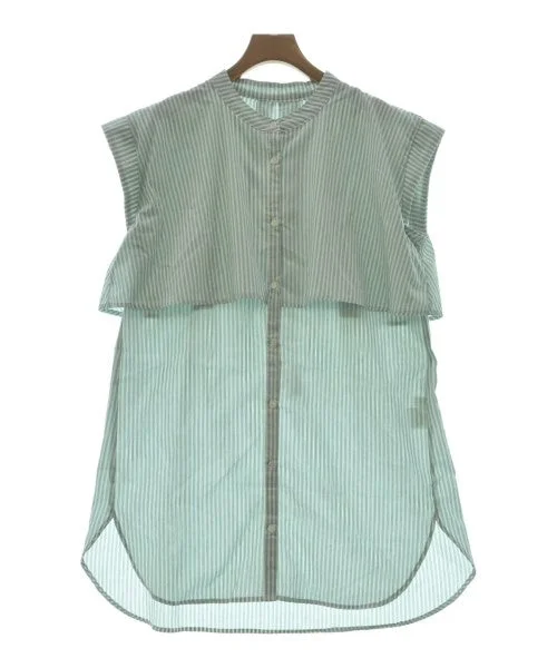 INTERPLANET Casual shirts Elegant Off-Shoulder Short Shirt