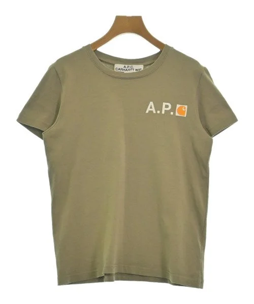 A.P.C. Tee Shirts/Tops Comfortable Fitted Short Sleeve
