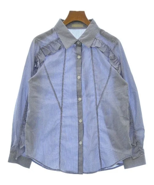 L'armoire de luxe Casual shirts Relaxed Cotton Short Blouse