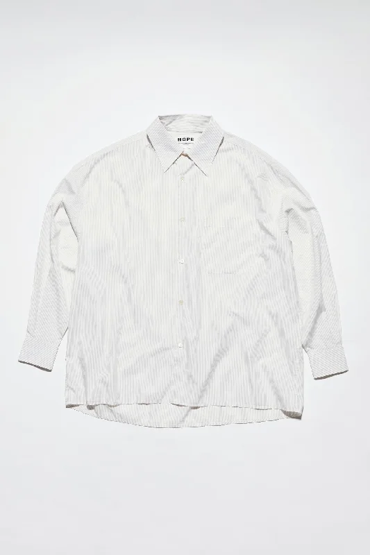 Boxy Shirt Elegant Draped Short Shirt
