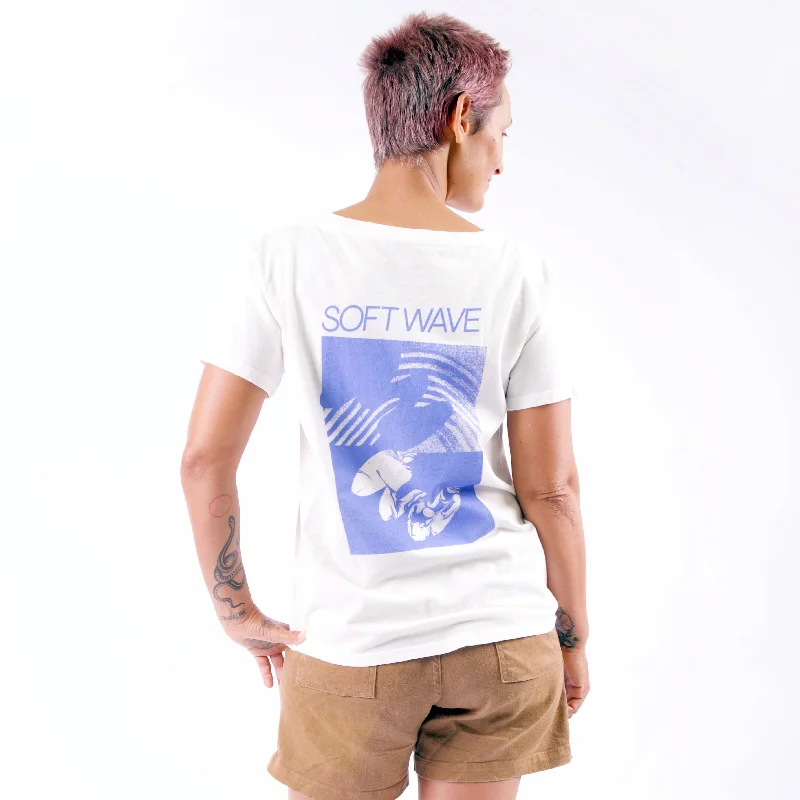 KASSIA+SURF IDEAL x KASSIA SOFT WAVE SHORT SLEEVE SHIRT (PRE-SALE) Cozy Loose Fit Short Sleeve