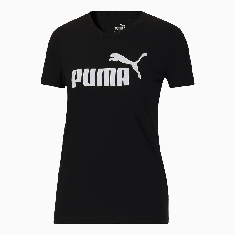 Women's Essentials Logo T Shirt Soft Cotton Short Tee