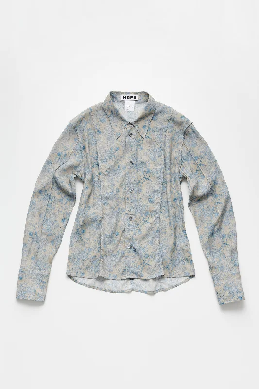 Slim-fit Shirt Comfortable Short Sleeve Blouse