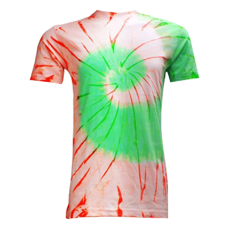 Orange Neon Spiral