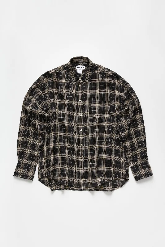 Wide Fit Shirt Fashionable Tied Short Sleeve