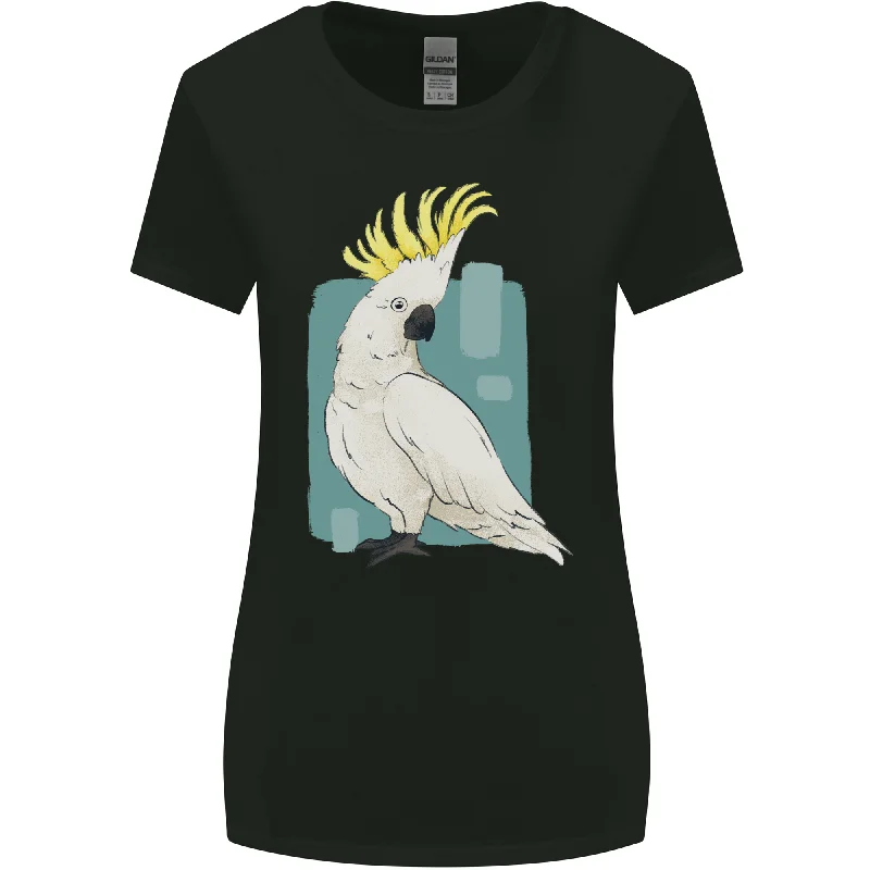 A Cockatoo Womens Wider Cut T-Shirt Oversized T-Shirt Spandex breathable