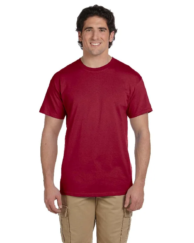 Fruit of the Loom 100% Cotton T-Shirt | Cardinal Cozy Warm Stylish
