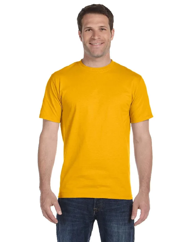 Gildan DryBlend 50/50 T-Shirt | Gold Mesh Blend Leather Blend Suede Blend