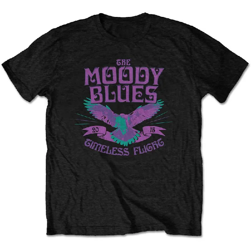 The Moody Blues | Official Band T-Shirt | Timeless Flight Boxy Fit Fitted Loose