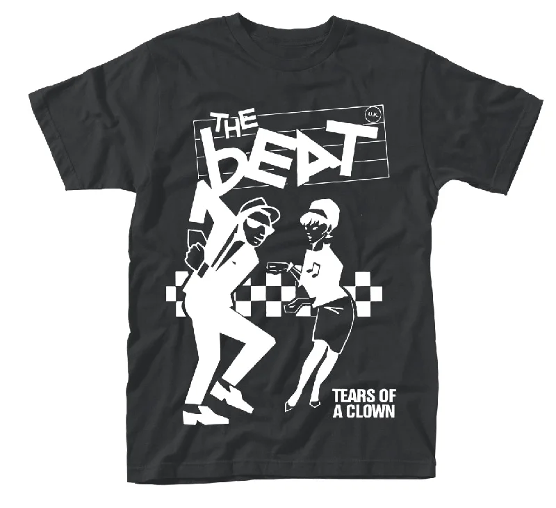 The Beat Unisex T-shirt: Tears Of A Clown (Black) Elegant Classic Vintage