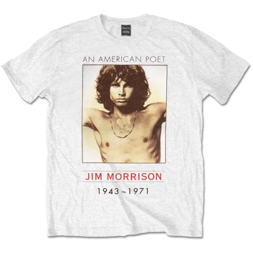 The Doors | Official Band T-Shirt | American Poet Cashmere Blend Cotton Blend Poly Blend