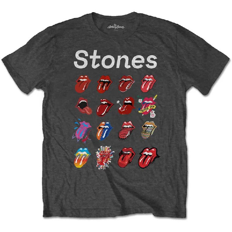 The Rolling Stones | Official Band T-Shirt | No Filter Evolution Denim Fabric Leather Fabric Suede Fabric