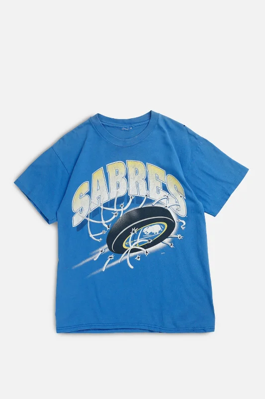 Vintage Buffalo Sabres NHL Tee - S Modern Contemporary Chic