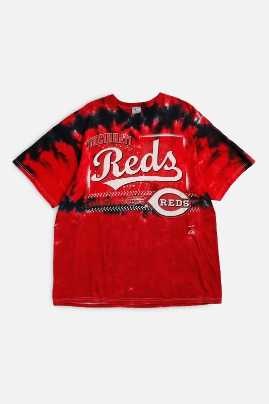 Vintage Cincinnati Reds MLB Tee - XL Elasticated Padded Insulated