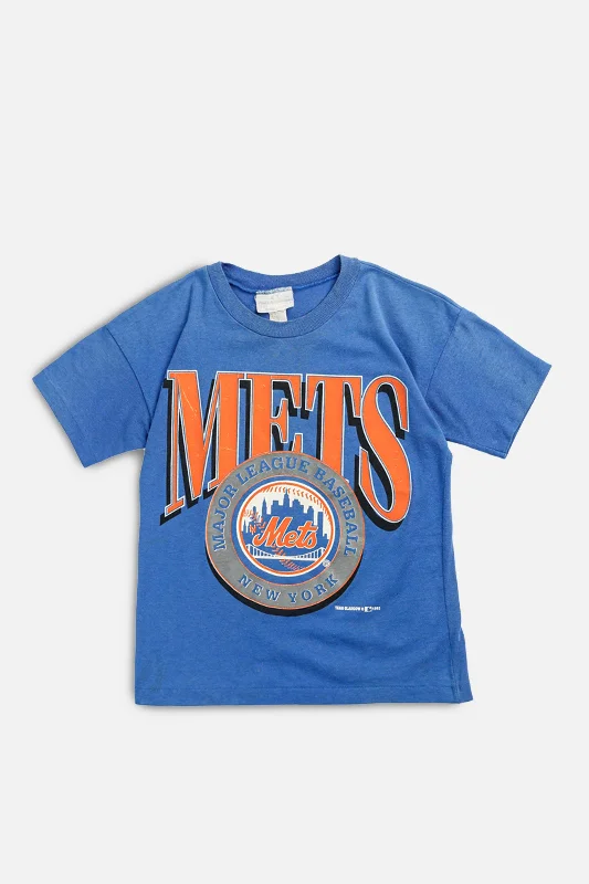 Vintage New York Mets MLB Tee - Women's XS Terry Blend Velvet Blend Canvas Blend