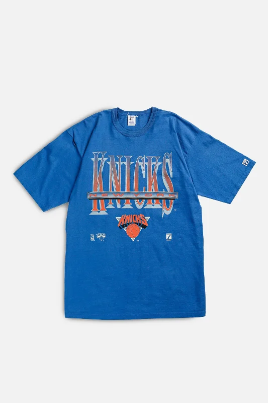 Vintage NY Knicks NBA Tee - M Cozy Warm Stylish