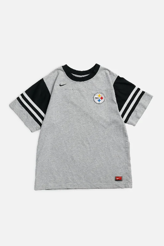 Vintage Pittsburgh Steelers NFL Tee - Women's XS Solid Print Embellished