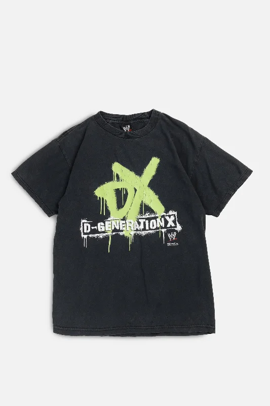 Vintage WWE D-Generation Tee - Women's S Polka Dot Checkered Tartan