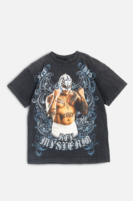 Vintage WWE Ray Mysterio Tee - Women's XS Anti-Shrink Durable Soft
