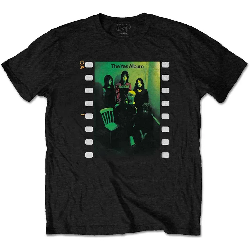 Yes | Official Band T-Shirt | The Yes Album Houndstooth Herringbone Solid