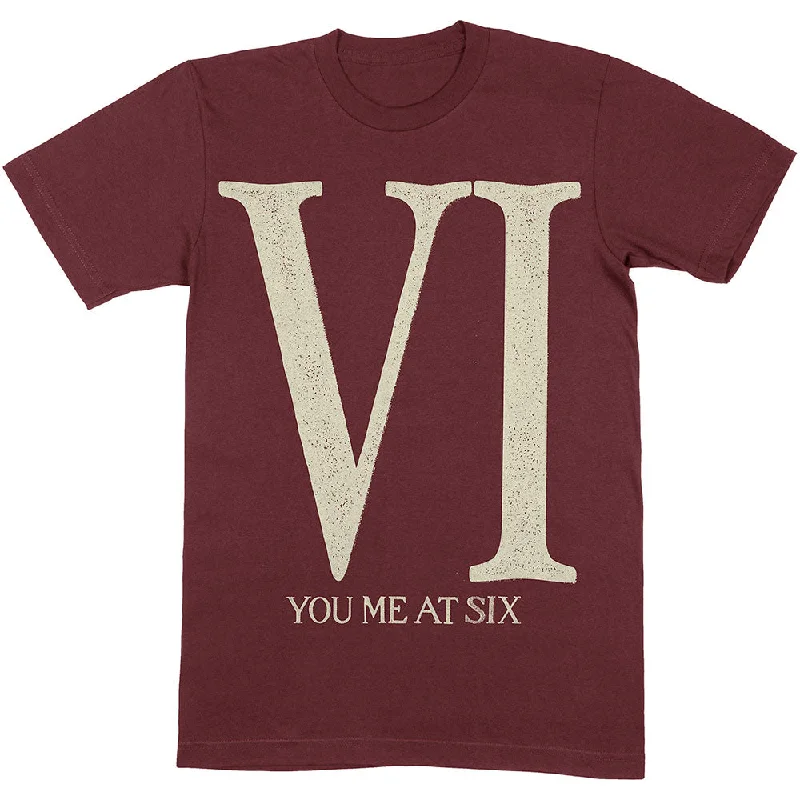 You Me At Six Unisex T-Shirt Roman VI Handmade Hand-knitted Hand-woven