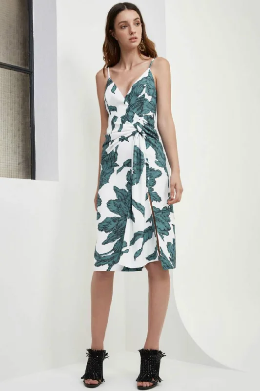 Enlighten Midi Dress Stylish Button-Up Midi Dress