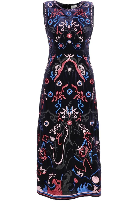 Fuji Midi Dress Fashionable Off-Shoulder Dress Midi