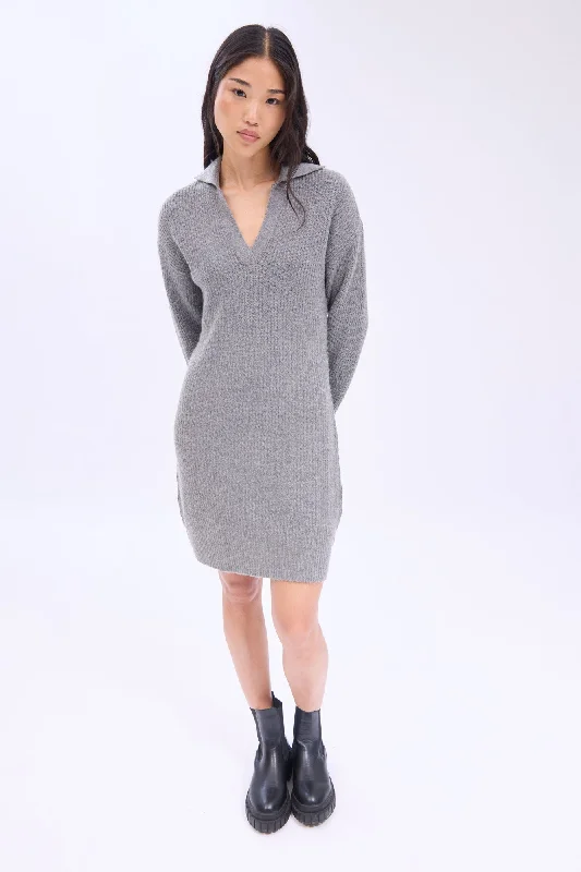 Polo Mini Dress Cozy Cotton Mini Dress