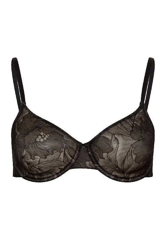 Tina Underwire Bra | Black Beauty 70926-2199 Comfortable Bralette Style