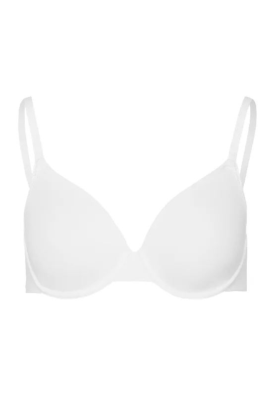 Cotton Sensation Underwire Bra | White 71363-101 Contour Bra Style