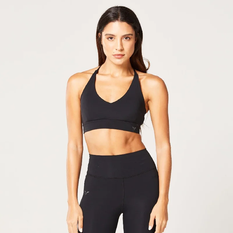 Code Live-in Bra - Black Stretchy Wireless Bra