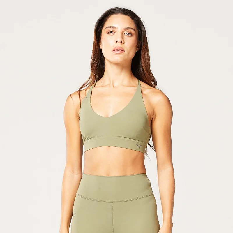 Code Live-in Bra - Deep Lichen Green Comfort Fit Bralette