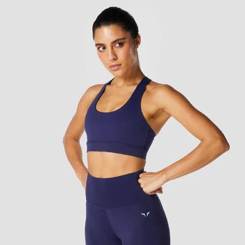 Core Agile Bra - Navy Sexy Underwire Bra