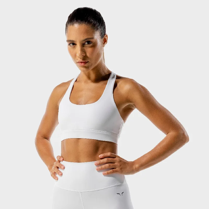 Core Agile Bra - White Contour Bra Style