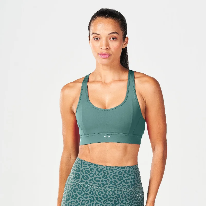 Core Elevate Bra - Dark Forest Contour Bra Style