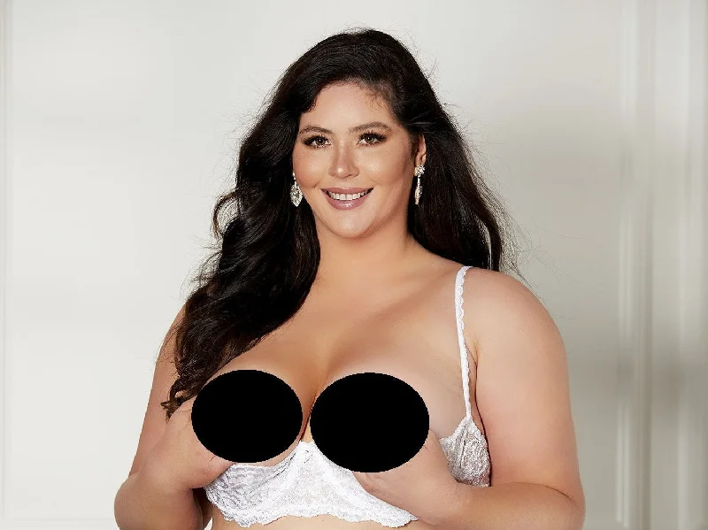 Queen Scarlett Chopper Bar Lace Shelf Bra Sexy Underwire Bra