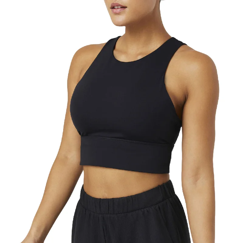 FILA Uplift High Neck Womens Sports Bra Sports Support Bra
