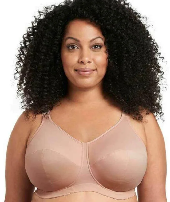 Goddess Celeste Wire-Free Bra - Fawn Soft Lace Bra