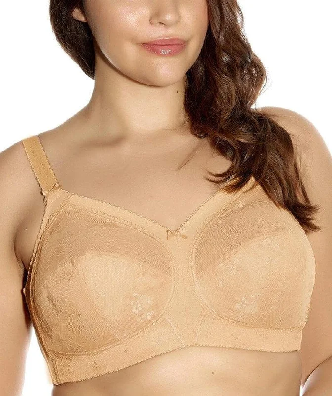 Goddess Alice Soft Cup Wire-free Bra - Nude Stylish Lace Bralette