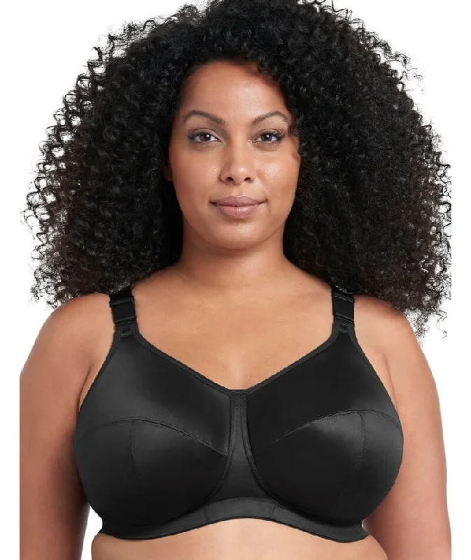Goddess Celeste Wire-Free Bra - Black Soft Strapless Bra