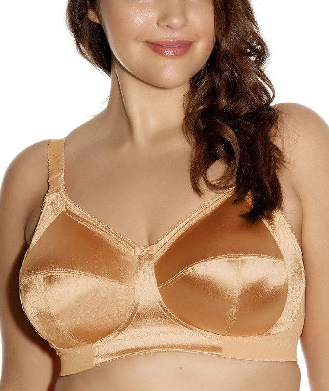 Goddess Keira Wire-Free Nursing Bra - Nude Comfort Fit Bralette
