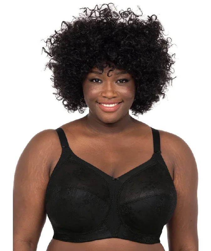 Goddess Verity Wire-Free Bra - Black Strapless Support Bra