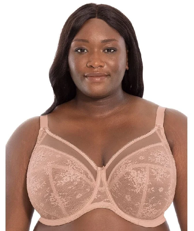 Goddess Verity Underwire Bra - Fawn Sporty Compression Bra