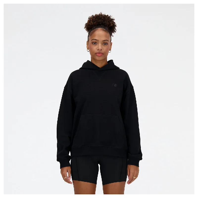 Athletics French Terry Hoodie Hoodie Dress Longline Feminine