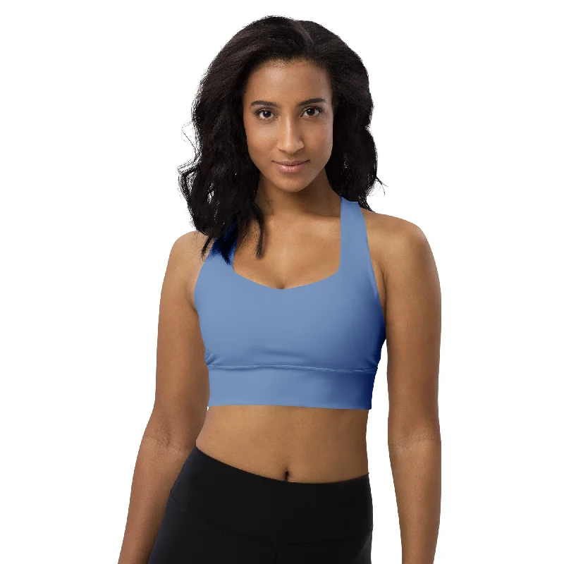 Longline Comfort Support Sports Bra, lioness-love Chic Lace Bra