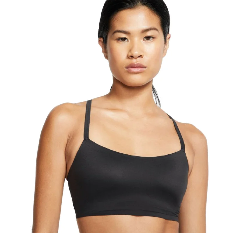Nike Indy Luxe Light Support 1-Piece Womens Sport Bra Smooth Push-Up Bra